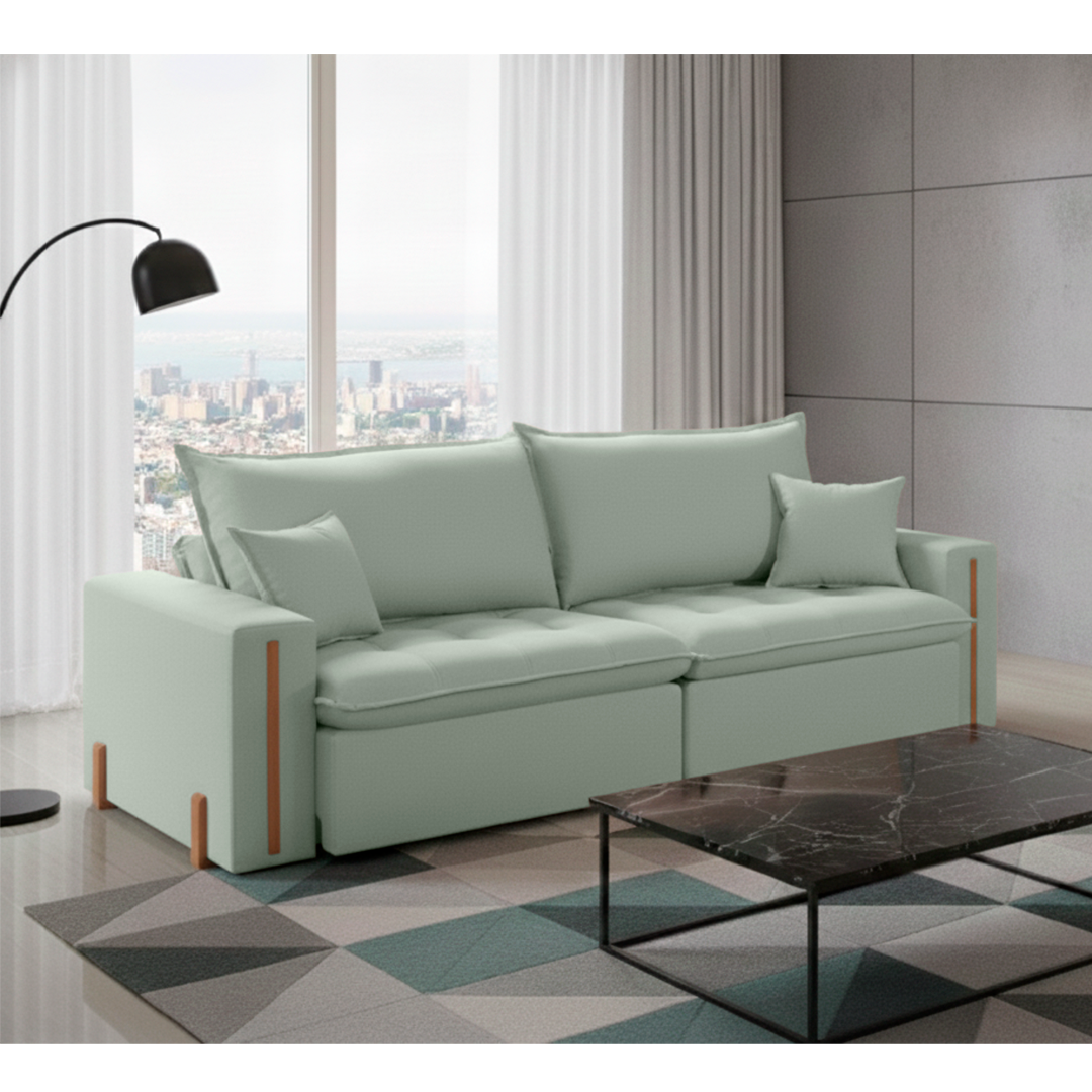 Sofá Cama ARTHEMYS com Molas Ensacadas - 1,80m a 2,80m