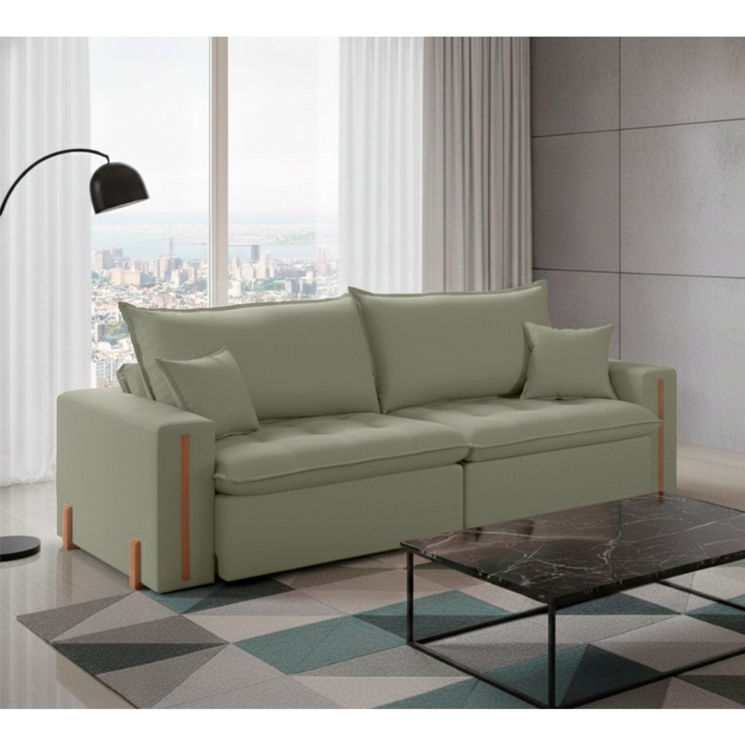 Sofá Cama ARTHEMYS com Molas Ensacadas - 1,80m a 2,80m