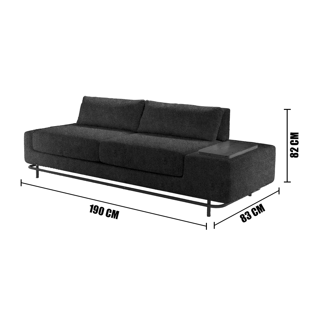 Sofá ZEIT Linha Premium - 1,9M e 2,10M - Sofá.com