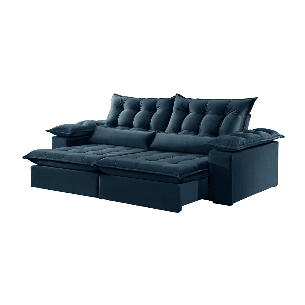 Sofá AMSTERDAM Retrátil e Reclinável - 2,3m - Sofá.com